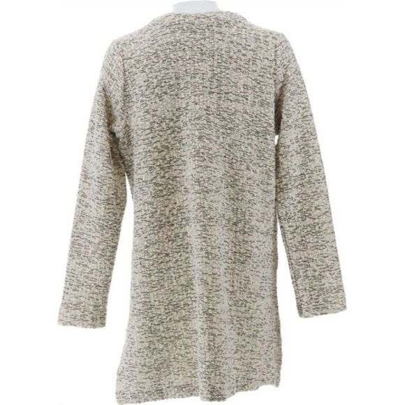 GRAVER Susan Graver Novelty Slub-Knit Cardigan - Picture 5 of 8